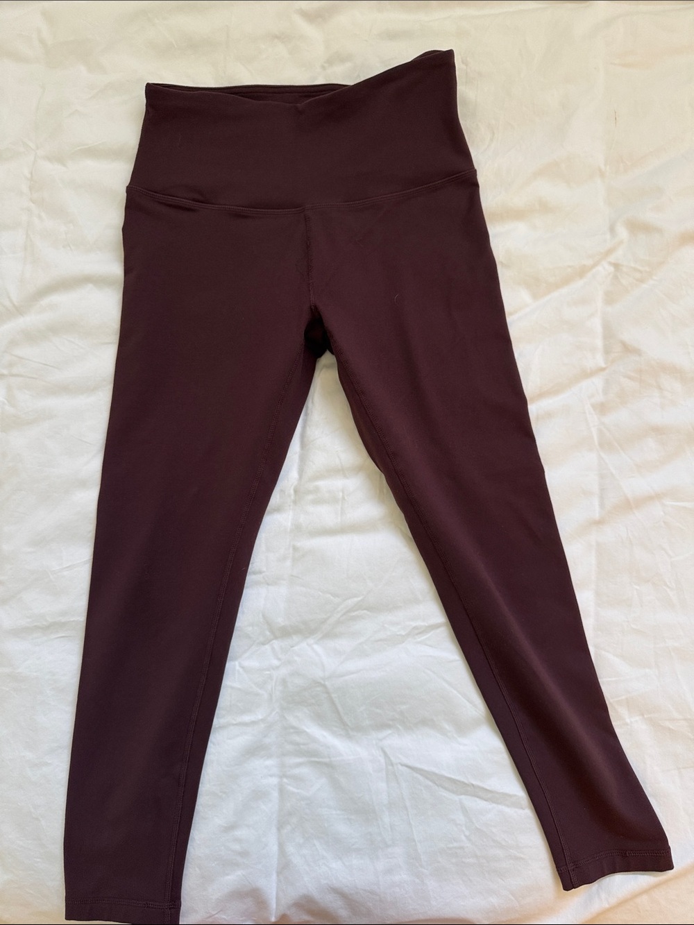 Zella High-Waist Leggings in Deep Plum